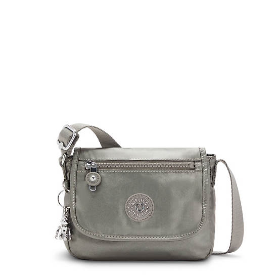 Kipling Sabian Metallic Crossbody Mini Väska Grå | SE 1868WN